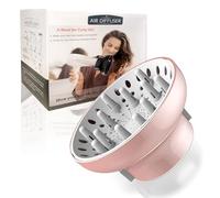 Hair Dryer Diffuser Attachment Universal Adjustable Professional Salon Tool for Curly Hair Fits Most Kinds of Blow Dryer Diameter 4.3-6.5CM