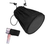 Hair Dryer Diffuser Sock - Foldable Travel Diffuser Attachment Fits Most Standard Hair Dryers - Heat Protection Cap with Elastic Band - Portable Nylon Hair Styling Tool for Curly and Wavy Hair