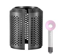 Hair Dryer Dustproof Universal Filter Cover for Dyson HD01 HD03 HD08 HD15, Detachable Hair Dryer Outer Strainer Filter Cage Replacement Parts