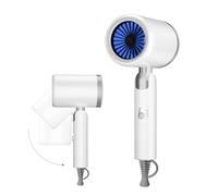 Hair Dryer for Women & Men, 1800W Foldable Ionic Hairdryer, Compact & Lightweight Blow Dryer with Even Heat, Ceramic Tec, No Heat Damage, Fast Drying, Anti Frizz, Foldable Hair Dryers