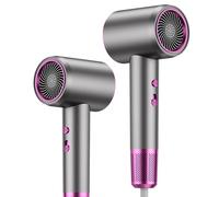Hair Dryer for Women Men - HundoPony 2000W Powerful Hairdryer with 1 Concentrator, Professional Ionic Hairdryer, Low Noise Hairdryers for Women, Portable Quick Drying Blow Dryer for Home Travel Salon