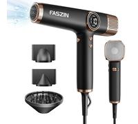 Hair Dryer High-Velocity, Lightweight, 500 Million Ionic Hairdryers No Heat Damage, for All Hair Types, Low Noise, with Additional Accessories Available