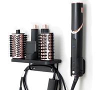 Hair Dryer Holder Compatible with Shark FlexStyle, Wall Mount Holder Compatible with Shark FlexStyle for Storage Attachments Curling Wand Organizer Rack with Cord Hanger for Accessories Curlers Brush