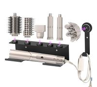 Hair Dryer Holder for Shark Flex Style, Wall Mount, Compatible with Shark FlexStyle, Curling Iron Organiser, Rack with Cord Hanger for Accessories, Curlers, Brushes, Diffuser and Attachments