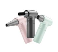 Hair Dryer,Negative Ionic HairDryer with Smooth Nozzle,High-Speed Blow Dryer with 110, 000 RPM Brushless Motor,Fast Drying,Air Blower Cordless Fan for Home and Car-Replaces Compressed Air Cans (green)