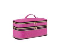 Hair Dryer Storage bag Hair Dryer Travel Carrying Case, Curling Iron Storage Bag, Slim Expandable Handheld Portable Dual Layer Travel Storage Bag(Burgundy)