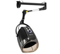 Hair Dryer Wall-mounted With Ionic Function 1000 W 70 °C - Hair Dryers by Physa Black
