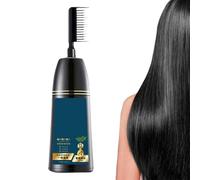 Hair Dye, 2-in-1 Nourishing Hair Coloring with Built-In Comb for Women, Long-Lasting Coverage Cream, Easy Application Coworkers, Friends, Family, Youth, Teens, Girls, Grandma, Grandpa, Athletes