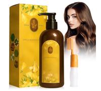 Hair Dye, 2025 Upgrade Nourishing Plant-Based Natural Hair Color, Single Agent Floral Dye, Instant Herbal Hair Dye Shampoo Gentle for Scalp, Deeply Nourishing for Women and Men Adults (Brown)