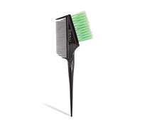 Hair Dye Brush Hair Color Brush Tint Dying Tools Hairs Tint Dying Coloring Applicator for Women Salon Use Home DIY Dyeing(L,Black&Green)