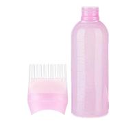 Hair Dye Comb Bottle - Precision Coloring Applicator Wand, Portable Tinting Flask with Integrated Scale Markings, Even Distribution Brush Head, Ideal for Long Hair At Home Spa