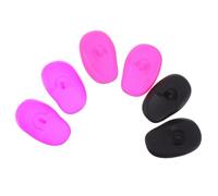 Hair Dye Ear Protectors Silicone 6pcs Portable Protective Caps