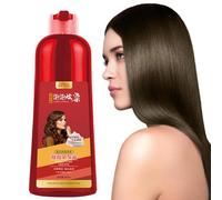 Hair Dye Kit for Gray Hair Reverse - Long Lasting Dye Shampoo | Dyeing Foam Shampoo for Grey Coverage with Plant Extract Gift for Family Friends