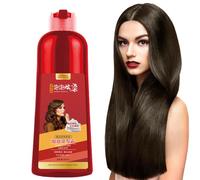 Hair Dye Kit for Gray Hair Reverse,Mild Dyeing Foam Shampoo | Dyeing Foam Shampoo for Grey Coverage with Plant Extract Gift for Family Friends