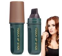 Hair Dye, Quick Cover Root Touch up Stick, Waterproof and Sweat-Proof Hair Dye Stick, Instant Hair Color Comb, Root Touch-Up Temporary Concealing Comb for Women Men (Brown)