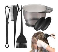 Hair Dye Set - Practical And Complete Kit, High Class Materials Hair Dye Brush And Bowl Set, Uniquee Design For Ear Cover, Die Brush, Coloring Applicator Brushes, Die Tools, DIY Salon