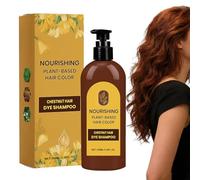 Hair Dye Shampoo, 100ml Gentle Nourishing, 1.61x1.61 Inches Gray Coverage with Natural Function, Hairs Coloring, Women Care Accessories with Easy Use, Hair Supplies for Men Boys Girls and Teens