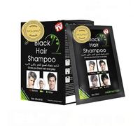 Hair Dye Shampoo,MQUPIN Instant Hair Dye for Men Women Natural Ingredients,Last 30 days,2 in 1 Hair Color,Easy to Use for Men and Women (10 Pcs, Black)