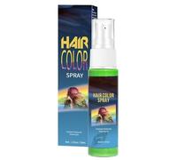 Hair Dye Spray, 30 ml Non-Adhesive Root Cover, Temporary Colour to Cover Grey Hair, for Halloween, Party, Makeup, Daily Use, Holiday, Salon, Travel, Wedding