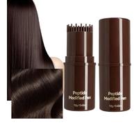 Hair Dye Stick - Instant Black Brush, Portable Natural Color Comb, Quick Grooming Tool with Easy Application, Travel Salon Stylist, Hair Coloring Kit for Men Women, 12 g