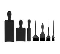 Hair Dye Tool Set Balayage Board Brush Coloring Hair Highlighting Tools Salon for Professional Hairstylists (Black)