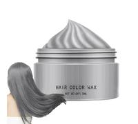 Hair Dye Wax - 30 ml Temporary Colouring Compound, Washable Styling Cream Clay, White, Black, Red, Women, Men, Children, Masquerade, Night Club, Role Play, Event, Vibrant Hair Styling Sof