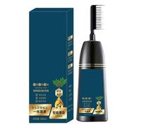 Hair Dye with a Comb, Natural Look Hair Dye, Professional Ha-Ir D-Ye, with Gentle & Nourishing Formula, Smooth Application, 8.9x6.4x2.4cm, for Friends, Family, Youth, Teens, Grandma, Grandpa