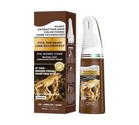 Hair Dye with Comb - Root Touchup Color, Built in Applicator Bottle, Temporary Tinting Cream, DIY Salon Supplies, Performance Costume Makeup, Black Dark Brown Gray For Home Travel