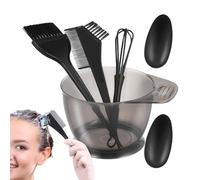 Hair Dying Accessory Kit,Mixing Bowl Tint Comb | Hair Coloring Kit with Ear, Dye Brush, Coloring Applicator Brushes, Hair Dye Tools