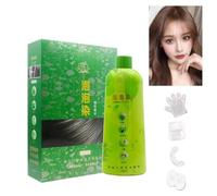 Hair Dying Black Shampoo Plant Bubble Fast Color Permanent Covering Dye Moisturizing F5T1 White Shampoo Nourishing Gray Removal