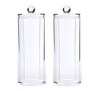 Hair Elastic Organizer Storage Clear Scrunchie Holder Stand Acrylic Scrunchie Holder Cotton Pad Hair Elastic Organizer Storage