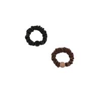 Hair elastics for women Moodo Z-FR-4802 (x2) Marron TU