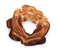 Hair Elastics,withBeautiful Flame Pattern Printed Womens Hair Scrunchie, Seamless Hair Scrunchie,Pain-Free Hair Accessories Perfect for Long Lasting Braids, Ponytails And More