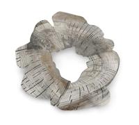 Hair Elastics,withGray And White Printed Womens Hair Scrunchie, Seamless Hair Scrunchie,Pain-Free Hair Accessories Perfect for Long Lasting Braids, Ponytails And More