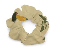 Hair Elastics,withPotted Plant And Woman Printed Womens Hair Scrunchie, Seamless Hair Scrunchie,Pain-Free Hair Accessories Perfect for Long Lasting Braids, Ponytails And More