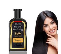 Hair-Elixir Natural Darkening Shampoo,Natural Hair Darkening Shampoo and Conditioner,Organic Hair Darkening Shampoo,Black Hair Shampoo,Grey Reverse Hair Color Shampoo,Restore Lustrous and Shiny Hair