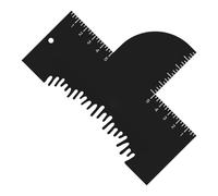 Hair Enhancement Spray Card | Hairstyle Shaper Stencil with Measurement Indicators | Hairline Guide Comb,for Home Vacation Hairdressing Barbershop Beauty Salon