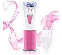Hair Epilator for Women, Cordless Epilator for Face & Body Hair with LED Light, Electric Facial Epilator Womens Hair Removal Smooth Glide Mini Epilator for Armpit Leg Bikini Area