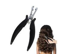 Hair Extension Clamp Tool | Hair Tongs for Ring Loops Removal, Professional 6mm Short Hair Bead Closer Pliers Tool for Dorm, Hotel, Apartment