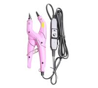 Hair Extension Heat Iron Keratin Bonding Tools Adjustable Temperature Fusion Connector Salon Machine Efficient Time Saving(Pink)