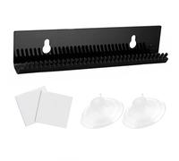 Hair Extension Holder Hair Extension Hanger Weft Holder Braiding Hair Rack w/2 Suction Cups Designed to Securely Hold Extra Wide Wefts Including Halos, Hand Tied Wefts, Beaded Wefts and Full Bundles