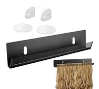 Hair Extension Holder: Professional Shelf - Heavy Duty Wall Hair Organizer, Multipurpose Styling Holder, Space Saving Design | Great for Managing ext