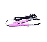 Hair Extension Iron Keratin Bonding Tools Fusion Heat Connector Machine Temperature Efficient Time Saving(Pink)