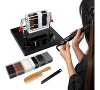 Hair Extension Making Kit with Mini Keratin Tools | Flat Heating Plate, 260°C Heat Control, 6 Boxes Keratin Mini Glue Sticks, for K Tip, I Tip and Salon Styling