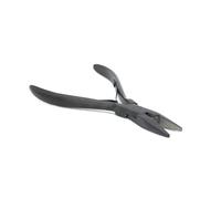 Hair Extension Pliers Hair Extension Pliers for Micro Rings Beads Closer Microlink Plier for Sewing Weft Extensions Feather Extensions(1 Black)