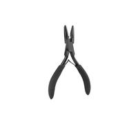 Hair Extension Pliers Hair Extension Pliers for Micro Rings Beads Closer Microlink Plier for Sewing Weft Extensions Feather Extensions(Black)