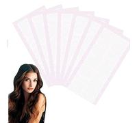 Hair Extension Tape Tabs, 180 Pieces Double Sided Adhesive Tapes in Hair Extensions, Human Hair Tape Beauty Tool for Women Hair Weft, Replacement - 4 x 0.8cm (White)