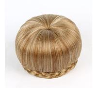 Hair Extensions 1 Pack Synthetic Bun Braided Bun Ponytail Hair Extensions Women's Donut Curls Bun Hair Accessories for Women Hair Pieces For Women,S82005