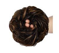 Hair Extensions 1-Pack Synthetic Messy Bun Extension Shaggy Bun Headbands With Elastic Rubber Band Women Curly Wavy Wig Hair Bun Hair Pieces For Women,P4-27