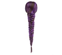 Hair Extensions 15 Inch Synthetic Hair String Braid Ponytail Bun Fishtail Ponytail Extension Hair Bun Women Long Straight Braided Wig Hair Pieces For Women,11-15inches